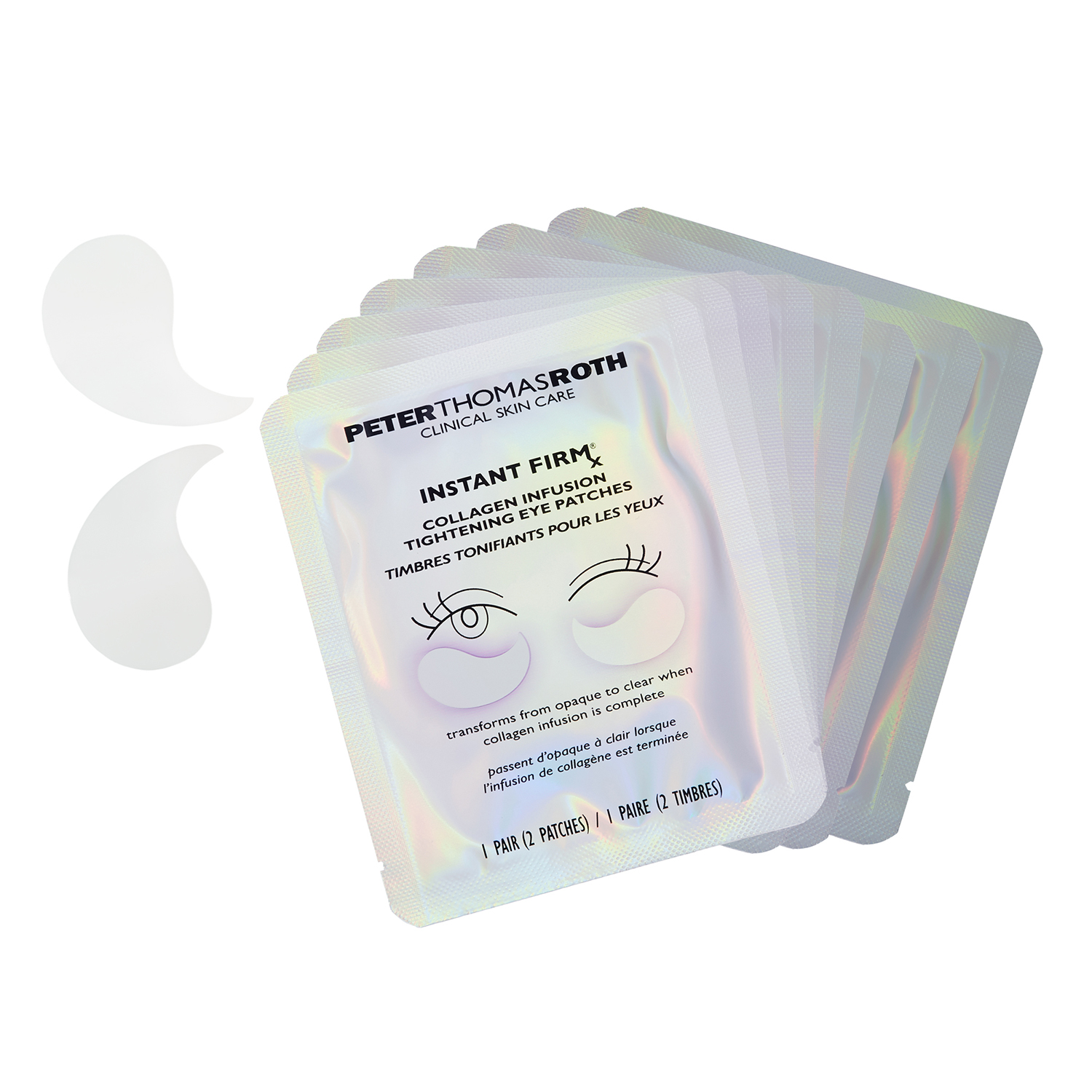 INSTANT FIRMX COLLAGEN-INFUSION TIGHTENING EYE PATCHES KIT 8 PATCHES (SET DE PARCHES PARA OJOS)